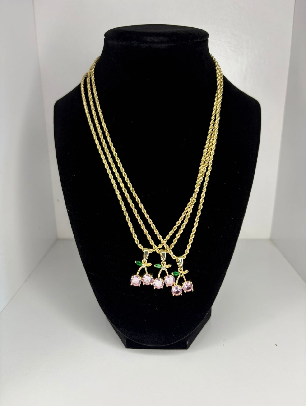 Pink cherry rope