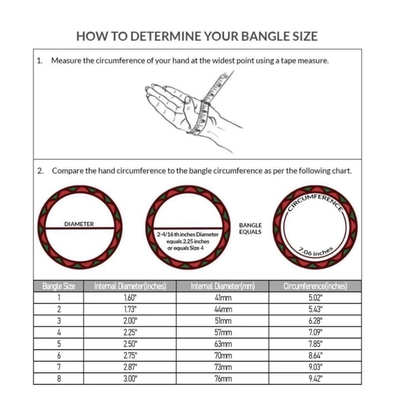 4 Silver Bangles