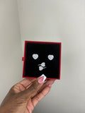 Silver Crushed hrt set