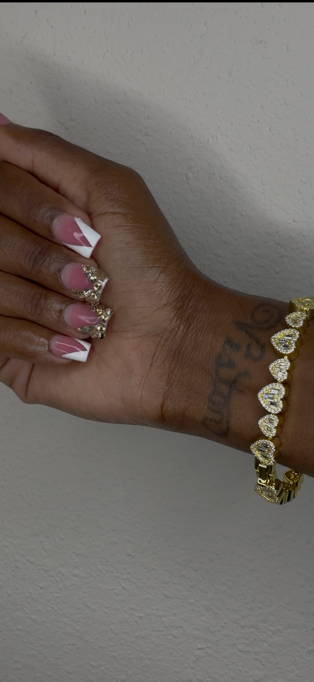 Crushed hrt bracelet